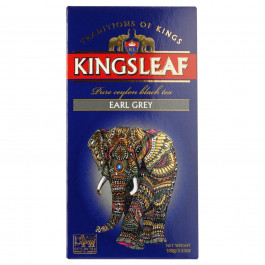   Kingsleaf Чай чорний  Earl Grey, 100 г (4792252942592)