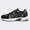 PUMA Мужские кроссовки  Milenio Tech Suede 39348901 42 (8UK) 27 см  Black- Aged Silver-Cool Dark Gray (40 - зображення 1