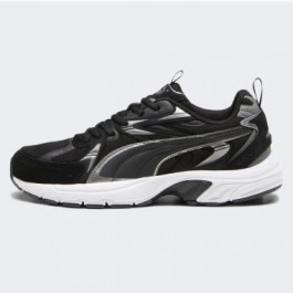   PUMA Мужские кроссовки  Milenio Tech Suede 39348901 42 (8UK) 27 см  Black- Aged Silver-Cool Dark Gray (40