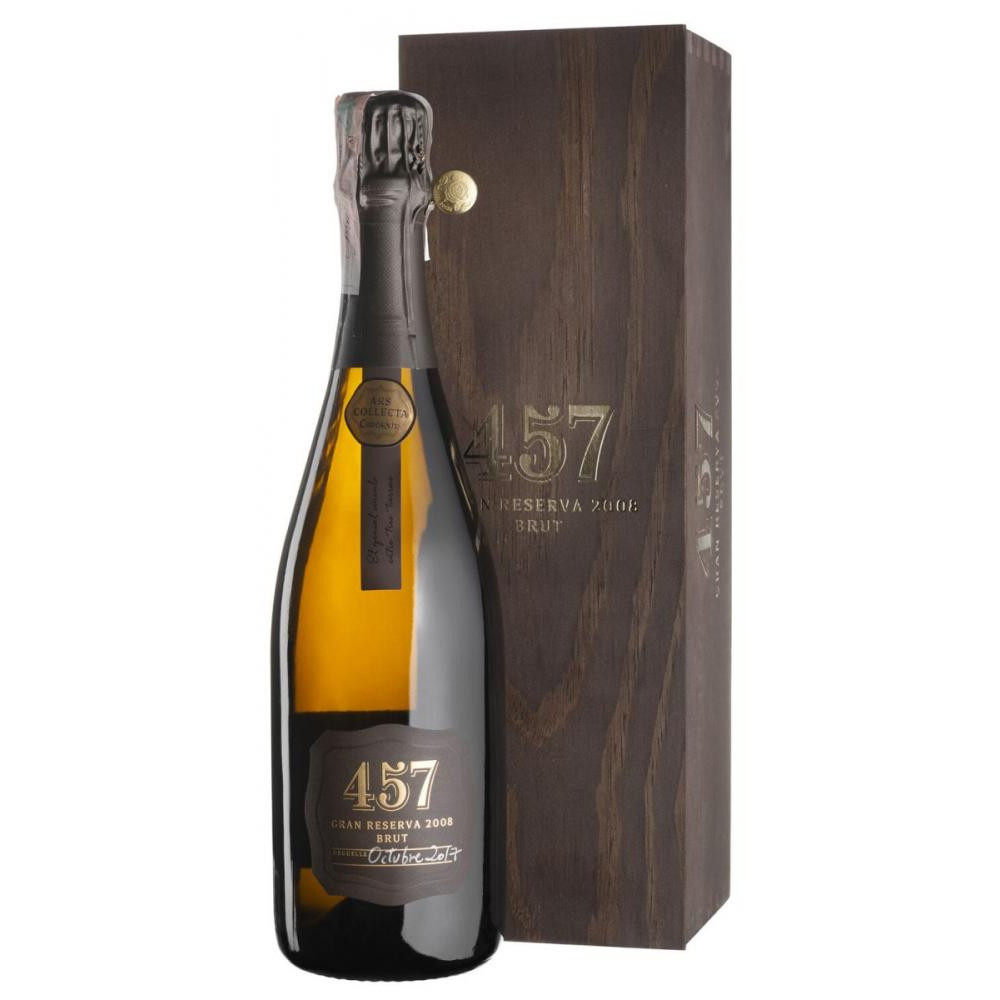 Codorniu Ігристе Ars Collecta 457 Gran Reserva Brut, wooden box 0,75 л (8410013018619) - зображення 1