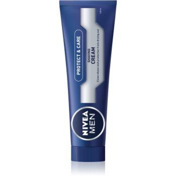 Nivea Men Protect & Care зволожуючий крем для гоління 100 мл - зображення 1