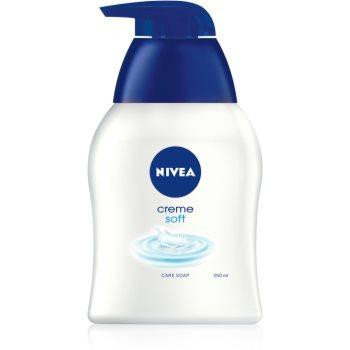 Nivea Creme Soft кремове рідке мило 250 мл - зображення 1