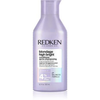 Redken Blondage High Bright кондиціонер з ефектом сяйва для освітленого волосся 300 мл - зображення 1