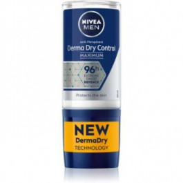   Nivea Men Derma Dry Control кульковий антиперспірант для чоловіків 50 мл