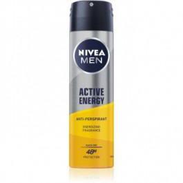   Nivea Men Active Energy антиперспірант спрей 48 годин 150 мл