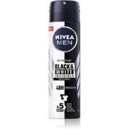   Nivea Men Invisible Black & White антиперспірант спрей для чоловіків 100 мл