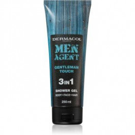   Dermacol Men Agent Gentleman Touch гель для душу 3в1  250 мл