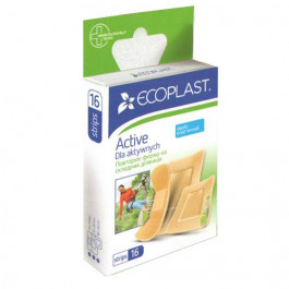   Ecoplast Набор пластырей медицинских Актив  16 шт.