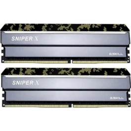   G.Skill 32 GB (2x16GB) DDR4 3200 MHz Sniper X (F4-3200C16D-32GSXKB)