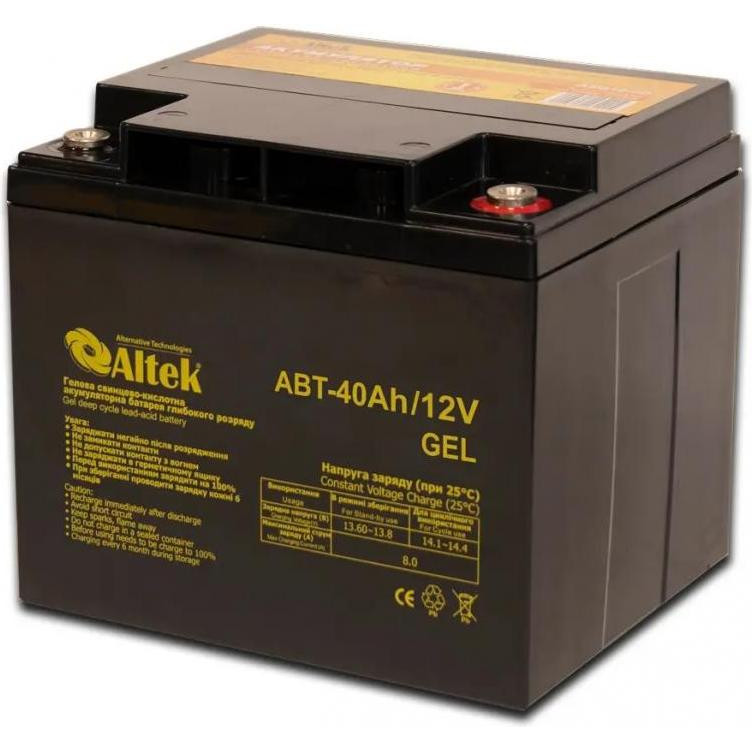 Altek ABT-40Ah/12V GEL - зображення 1