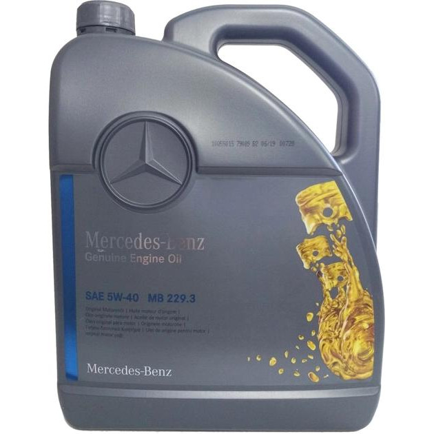 Mercedes-Benz Genuine Engine Oil SAE 5W-40 MB 229.3 A000989910213AHFE - зображення 1