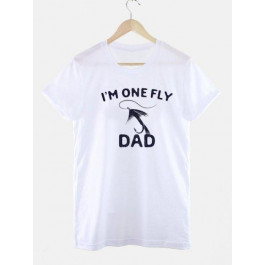   Love&Live Футболка  I'm one fly dad LLP00687 XXL Белая (LL2000000254371)