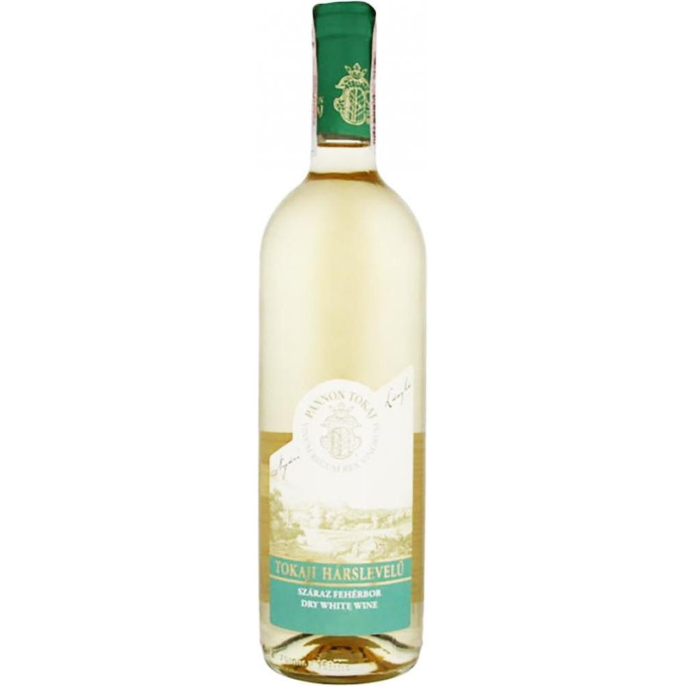 Pannon Tokaji Вино  Harslevelu Dry 0,75 л сухе тихе біле (5999880469401) - зображення 1