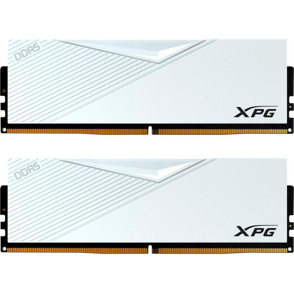 ADATA 32 GB (2x16GB) DDR5 5600 MHz XPG Lancer White (AX5U5600C3616G-DCLAWH) - зображення 1