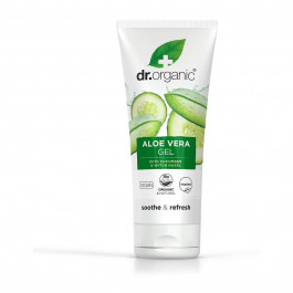   Dr.Organic Органічний гель алое віра з огірком Dr. Organic Aloe Vera Gel With Cucumber 200 мл