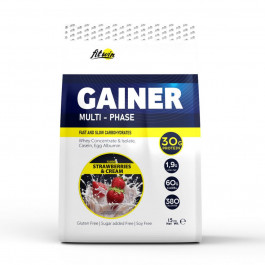   FitWin Gainer 1500 g /15 servings/ Strawberry and Cream