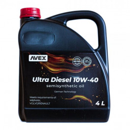   AVEX ULTRA DIESEL 10W-40 4л