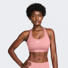   Nike Рожевий жіночий топ  W NK DF SWSH MED SPT BRA DX6821-618