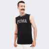 PUMA Чорна чоловіча майка  SQUAD Sleeveless Tee 678974/01 - зображення 1