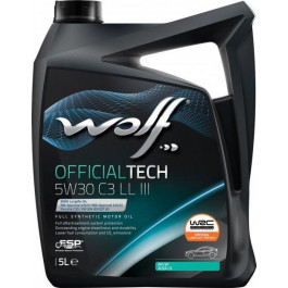   Wolf Oil OFFICIALTECH 5W-30 C3 LL III 5л