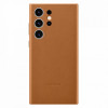 Samsung S918 Galaxy S23 Ultra Leather Case Camel (EF-VS918LAEG) - зображення 1