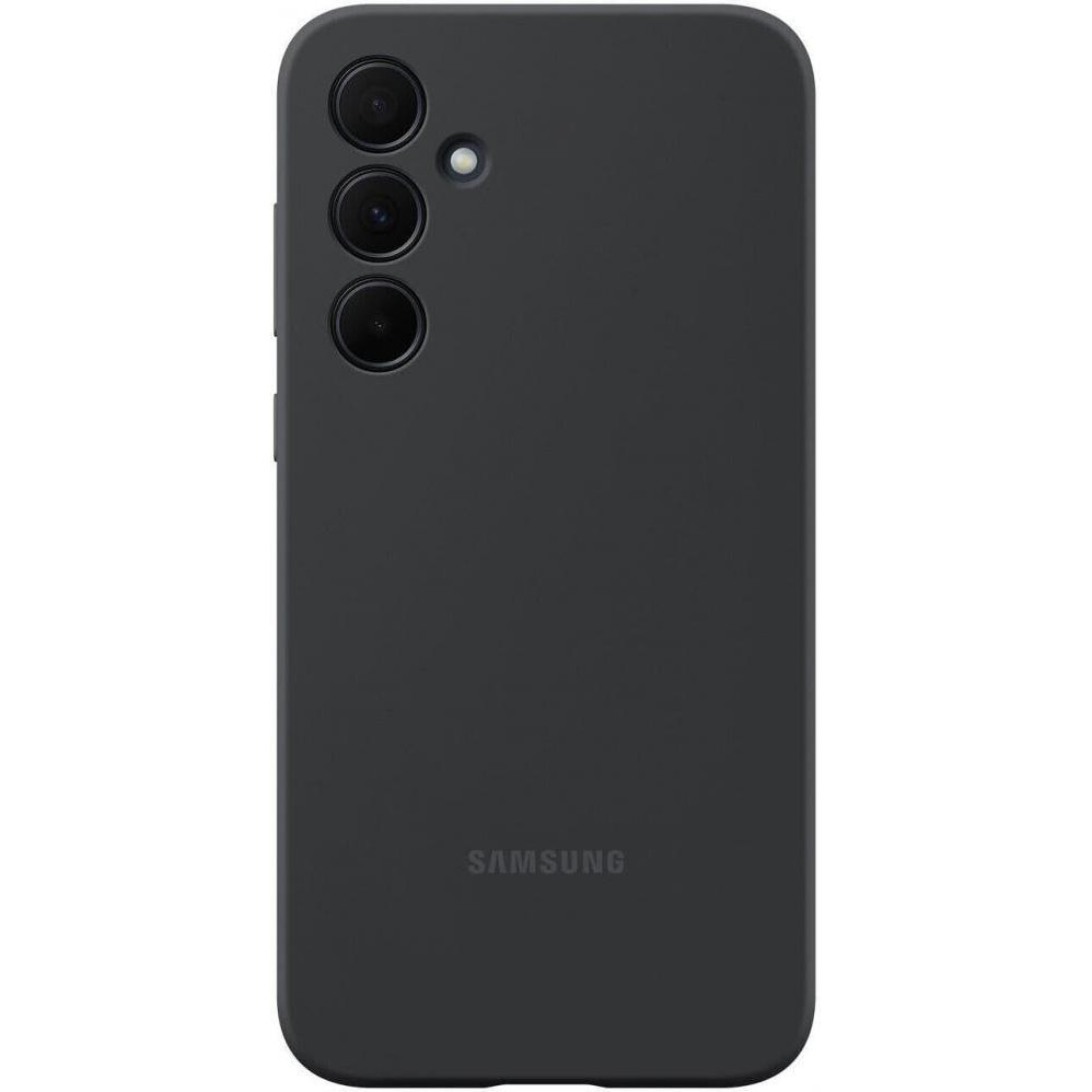 Samsung A556 Galaxy A55 Silicone Case Black (EF-PA556TBEG) - зображення 1