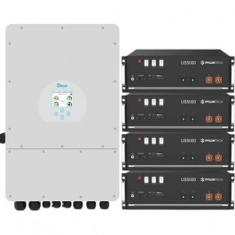   Deye SUN-10K-SG04LP3-EU WiFi 19,2 кВ*год + 4 Pylontech US5000