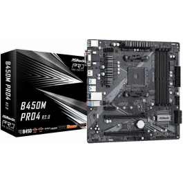   ASRock B450M Pro4 R2.0