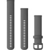 Garmin Ремінець  Quick Release Venu Sq Band 20mm, Silicone Band, Shadow Gray (010-13021-00) - зображення 1