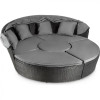 Outtec Садові меблі  Round Lounge Chairs чорно-графітові (5907766662723) - зображення 4