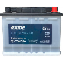   Exide 6СТ-62 АзЕ (56050)