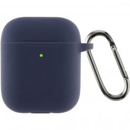   ArmorStandart Чохол  Ultrathin Silicone Case With Hook для Apple AirPods 2 Dark Blue (ARM59681)