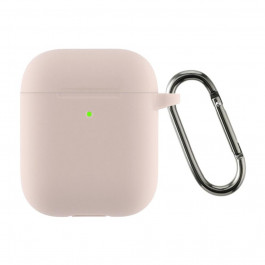   ArmorStandart Чохол  Ultrathin Silicone Case With Hook для Apple AirPods 2 Pink Sand (ARM59689)