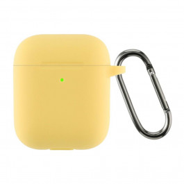   ArmorStandart Чохол  Ultrathin Silicone Case With Hook для Apple AirPods 2 Yellow (ARM59696)