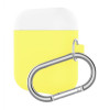 ArmorStandart Чохол  Hang Case для Apple AirPods Yellow / White (ARM53767) - зображення 1