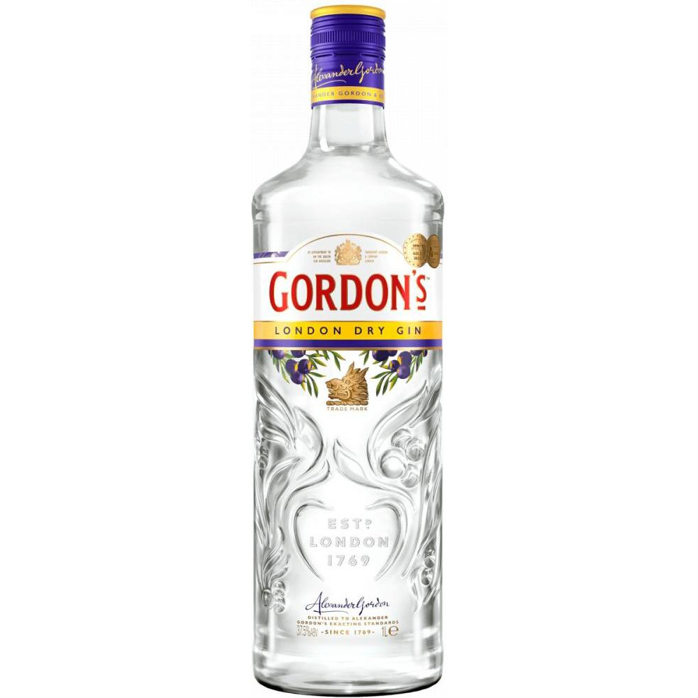 Gordon's Джин 1 л 37.5% (5000289020800) - зображення 1