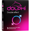 DOLPHI Презервативы Dolphi Double Effect 3 шт (4820144772979) - зображення 1