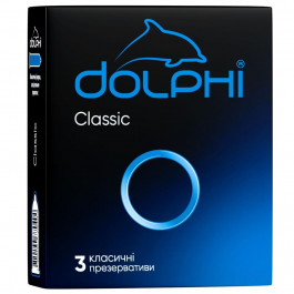   DOLPHI Презервативи DOLPHI Classic 3 шт (4820144770494)