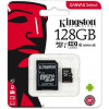 Kingston 128 GB microSDXC Class 10 UHS-I A1 Endurance + SD Adapter SDCE/128GB - зображення 1