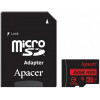 Apacer 32 GB microSDHC Class 10 UHS-I R85 + SD adapter AP32GMCSH10U5-R - зображення 1