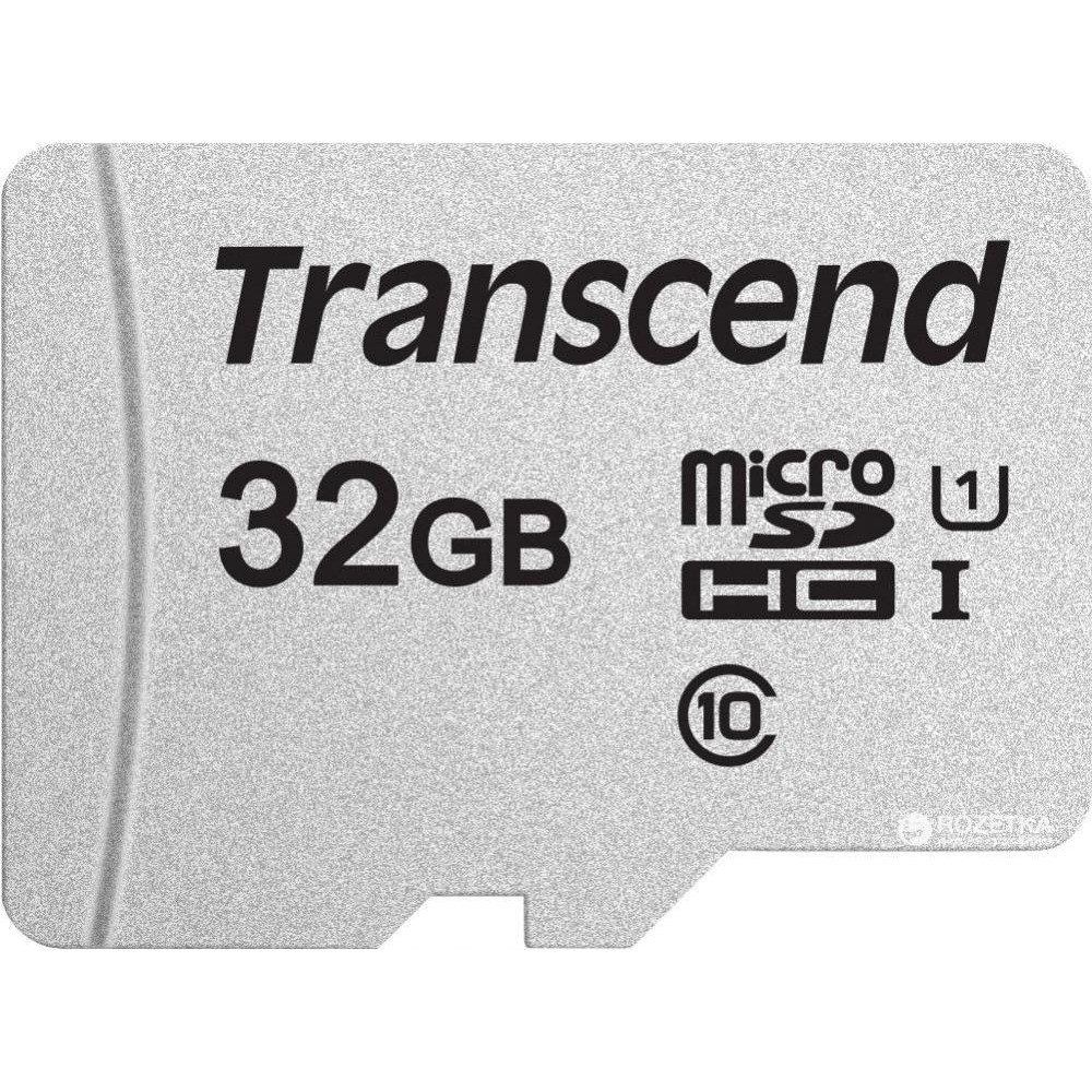 Transcend 32 GB microSDHC UHS-I 300S TS32GUSD300S - зображення 1