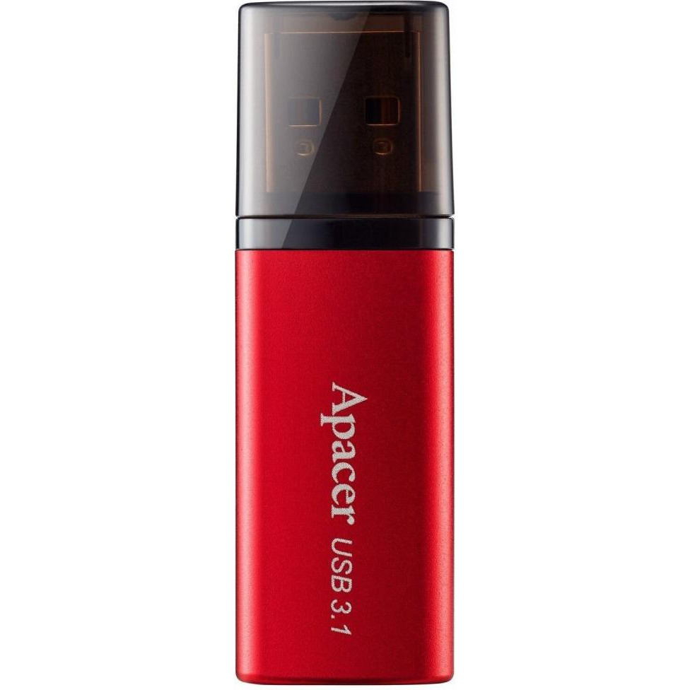 Apacer 64 GB AH25B USB 3.1 Red (AP64GAH25BR-1) - зображення 1