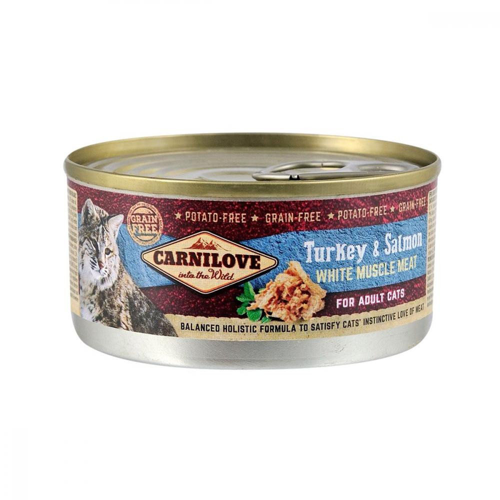 Carnilove Turkey & Salmon Cat Adult 100 г (8595602519316) - зображення 1