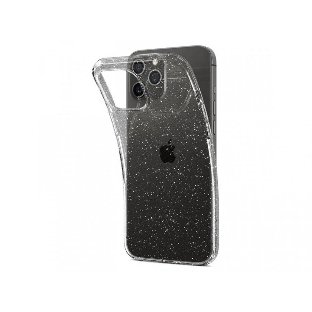 Blueo Crystal Drop Pro Resistance Phone Case for iPhone 12 Pro Max Glitter Grey (B41-12PMGGRY) - зображення 1