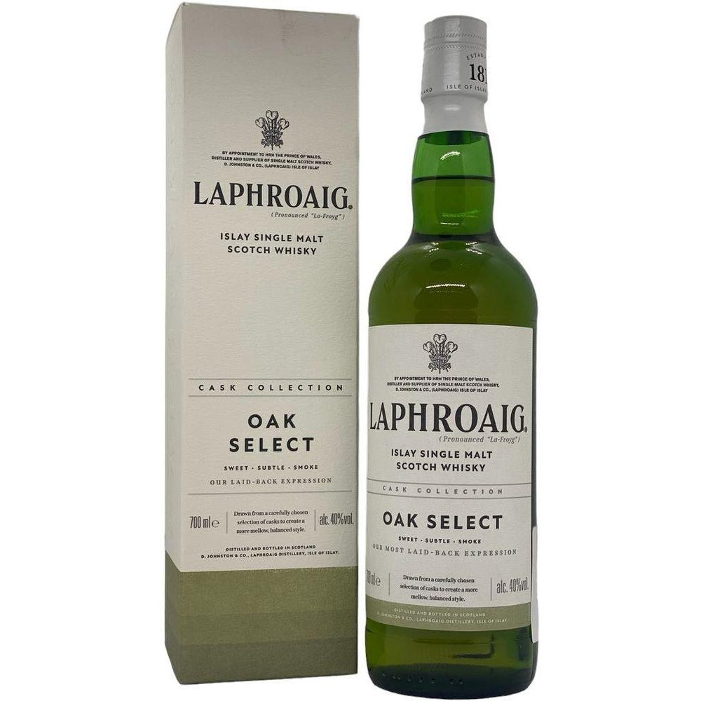 Laphroaig Віскі  Select Cask, in tube, 0.7 л (5010019637604) - зображення 1