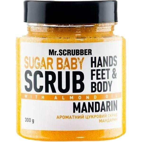 Mr. Scrubber Сахарный скраб для тела SUGAR BABY Mandarin 300 g (4820200230344) - зображення 1