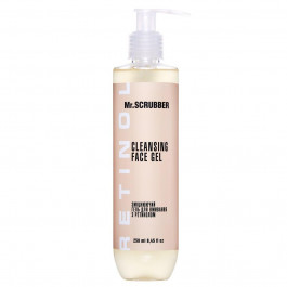   Mr. Scrubber Укрепляющий гель для умывания  Retinol Cleansing Face Gel с ретинолом 250 мл (4820200232522)