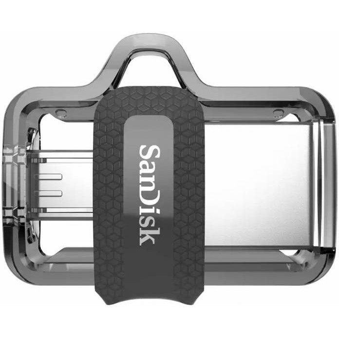 SanDisk 64 GB USB Ultra Dual OTG USB 3.0 Black (SDDD3-064G-G46) - зображення 1