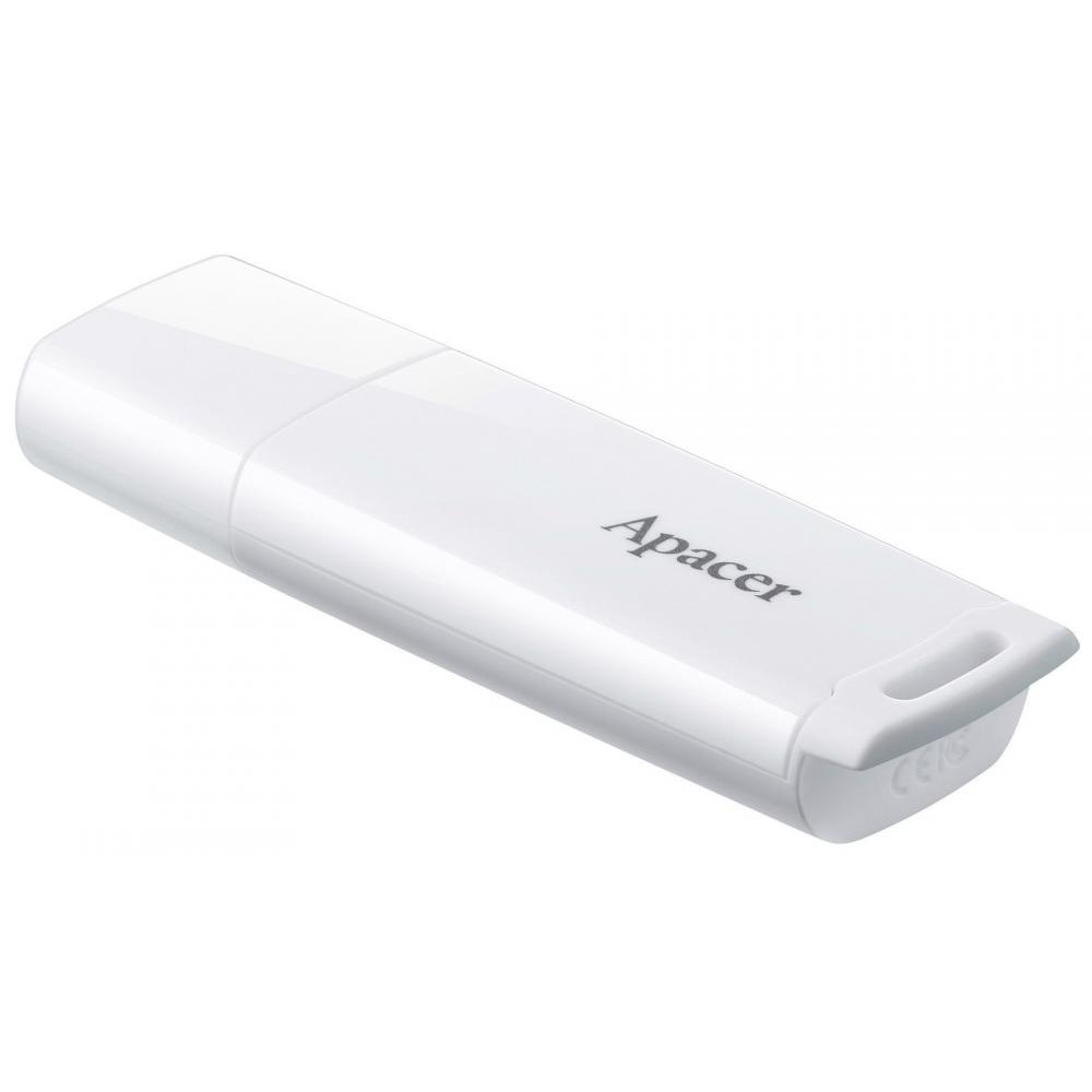 Apacer 64 GB AH336 USB 2.0 White (AP64GAH336W-1) - зображення 1