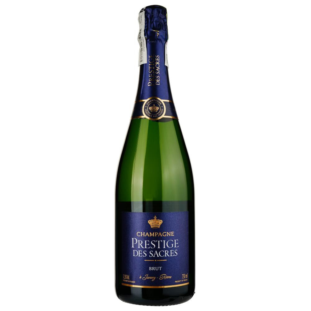 Prestige des Sacres Шампанське  Brut Prestige, 0,75 л (3445240714398) - зображення 1